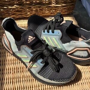 Adidas Ultraboost Black and Multicolor Sneakers